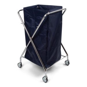 VOZIČEK za perilo LAUNDRY COLLECTION, 150 L, krom, Filmop