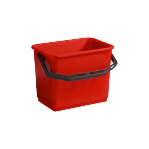 VEDRO 6 L, rdeče, z ročajem