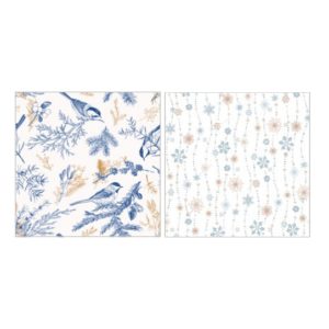 SERVIETE 40x40 NOVOLETNE 2-sl. 20 kos/pak, Paloma