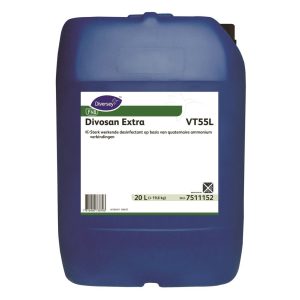 Sredstvo za dezinfekcijo Divosan Extra VT55, za prehrambeno industrijo, 20 L