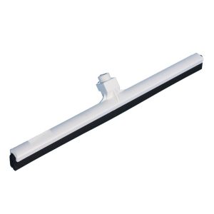 POTISKAČ vode, 60 cm, bel, s črno penasto gumo, plastičen