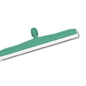 POTISKAČ vode, 45 cm, zelen, z belo penasto gumo, plastičen