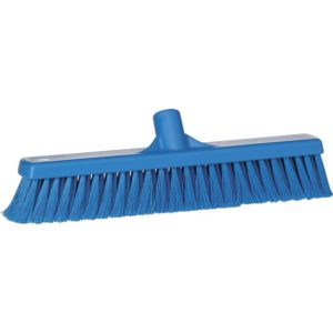 METLA za tla, 41 cm, modra, mehka, brez ročaja, HACCP, Vikan