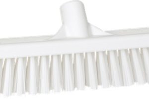 METLA za tla, 41 cm, bela, 2-fazna, brez ročaja, PP/PS, HACCP, Vikan