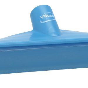 POTISKAČ vode, 60 cm, moder, z modro gumo, plastičen, HACCP, Vikan