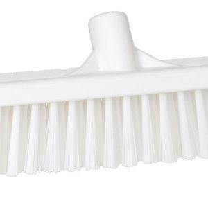 METLA za tla, 61 cm, bela, 2-fazna, brez ročaja, PP/PS, HACCP, Vikan