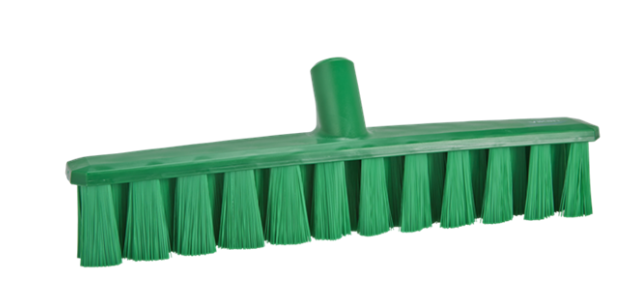 METLA za tla, 40 cm, zelena, srednje trda, UST, brez ročaja, HACCP, Vikan