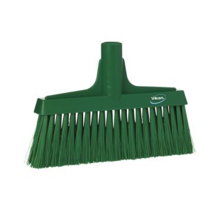 METLA za tla, 26 cm, zelena, mehke in trde ščetine, brez ročaja, HACCP, Vikan
