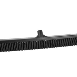 METLA za tla, 61 cm, črna, 2-fazna, brez ročaja, PP/PS, HACCP, Vikan