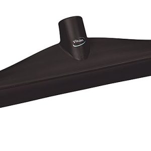 POTISKAČ vode, 60 cm, črn, s črno gumo, plastičen, HACCP, Vikan