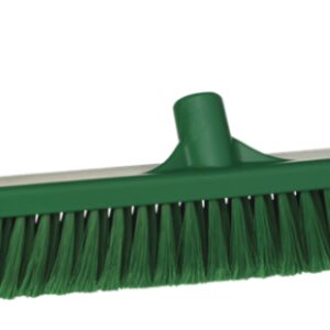 METLA za tla, 41 cm, zelena, mehka, brez ročaja, HACCP