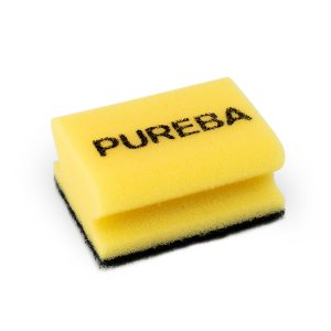 GOBICA pomivalna, mala, rumena, s črno kopreno, Pureba