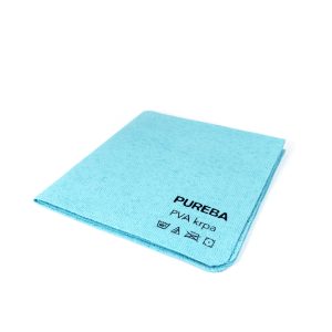 KRPA mikro, netkana, PVA, 36 x 38 cm, modra, 350 g/m2, PUREBA, 3 kos/pak
