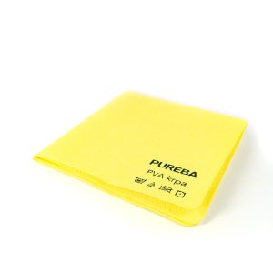 KRPA mikro, netkana, PVA, 36 x 38 cm, rumena, 350 g/m2, PUREBA, 3 kos/pak