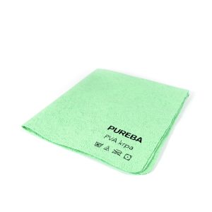 KRPA mikro, netkana, PVA, 36 x 38 cm, zelena, 350 g/m2, PUREBA, 3 kos/pak