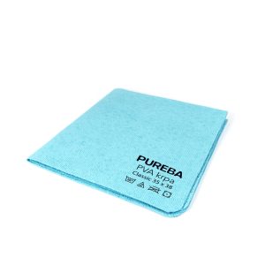 KRPA mikro, netkana, PVA Classic, 35 x 38 cm, modra, 260 g/m2, PUREBA, 3 kos/pak