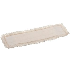 KRPA za tla, na žepke, 50 cm, TASKI Multi Mop, bela, dolga mikrovlakna