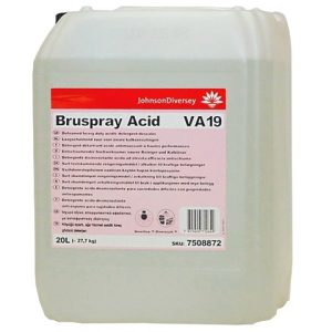 Sredstvo za prehrambeno industrijo Bruspray Acid VA19, za CIP čiščenje, 20 L