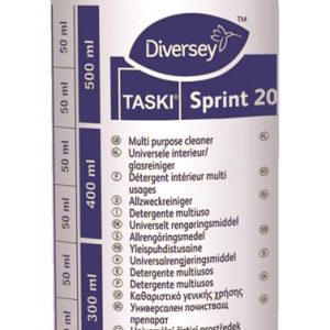 PLASTENKA 500 ml, z označbo TASKI Sprint 200 E1b, z dozirno šobo