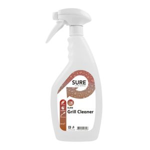 PLASTENKA 750 ml, z označbo SURE Grill Cleaner, z razpršilko