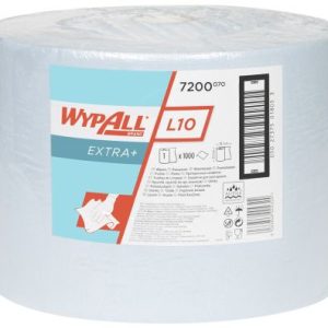 INDUSTRIJSKE PAPIRNATE BRISAČE MAX, Wypall L10 Airflex, 1-slojne, modre