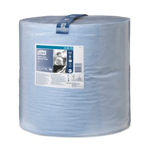 INDUSTRIJSKE PAPIRNATE BRISAČE MAX, Tork Heavy-Duty, 2-slojne, modre, W1