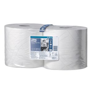 INDUSTRIJSKE PAPIRNATE BRISAČE MAX, Tork Combi Plus, 2-slojne, bele, 2 rol/pak, W1/W2