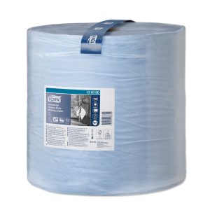 INDUSTRIJSKE PAPIRNATE BRISAČE MAX, Tork Ind. Heavy-Duty, 3-slojne, modre, W1