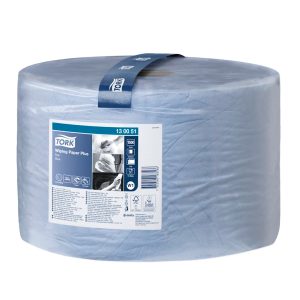 INDUSTRIJSKE PAPIRNATE BRISAČE MAX, Tork Plus, 2-slojne, modre, 23,5 cm, W1