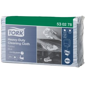 KRPE netkane, čistilne, Tork Heavy-Duty, modre, 100 kos/pak, W4