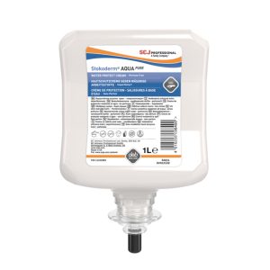 KREMA za roke, zaščitna, STOKODERM Aqua PURE, v kartuši, 1 L, SCJ1