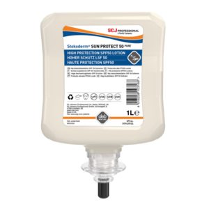 KREMA zaščitna STOKODERM SUN PROTECT 50 PURE, 1L, SCJ1