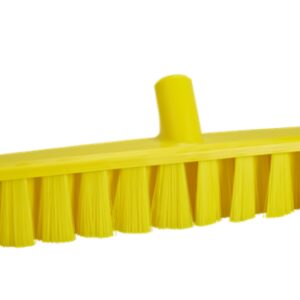METLA za tla, 40 cm, rumena, srednje trda, UST, brez ročaja, HACCP, Vikan