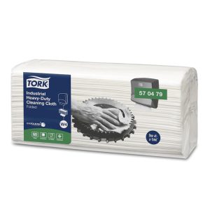 KRPE netkane, čistilne, Tork Industrial Heavy-Duty, bele, 240 kos/krt, W4