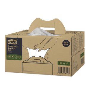KRPE netkane, čistilne, Tork Heavy-Duty, bele, 180 kos/pak, W7