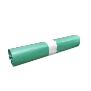 VREČKE 110 L, 70 x 100 cm, LDPE, 40 my, zelene, 25 kos/rol