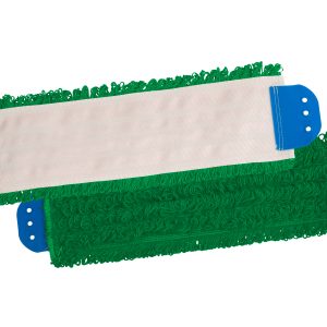 KRPA za tla, za vpet, 40 cm, na 3 luknje, zelena, mikrovlakna