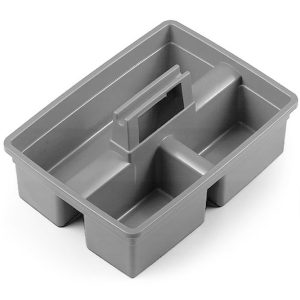 NOSILEC za čistilne pripomočke Carry Basket, za vozičke Morgan, 3-delni, siv