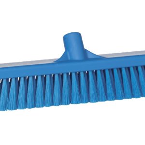 METLA za tla, 61 cm, modra, mehka, brez ročaja, HACCP, Vikan