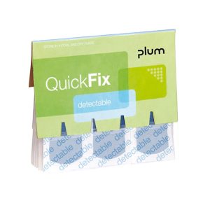 Obliži QuickFix Detectable Regular, polnilo, modri, 45 kos/zav, Plum