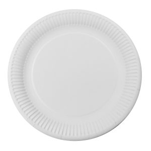 KROŽNIKI okrogli, plitki, papirnati, fi 23 cm, EKO, 100 kos/pak