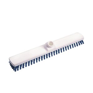 Krtača za tla, 40 cm, modra, trda, brez ročaja, PVC, za ribanje tal