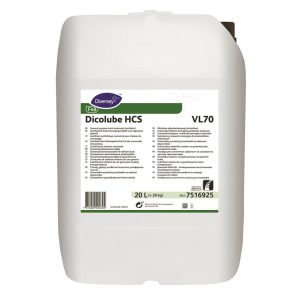Sredstvo za prehrambeno industrijo Dicolube HCS VL70, za mazanje trakov, 20 L