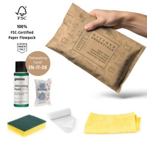 Kuhinjski set za goste Eco Kitchen Kit Flowpack Premium, GFL