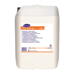Pralni detergent CLAX Mild Color 33D1, tekoče sredstvo, za pranje pri nizkih temperaturah, 20 L