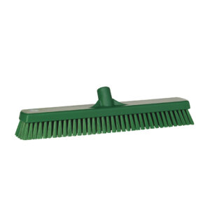 Krtača za tla, 47 cm, zelena, trda, brez ročaja, PP/PS, HACCP, Vikan