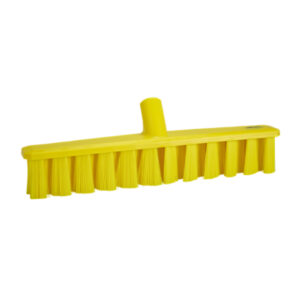 METLA za tla, 40 cm, rumena, srednje trda, UST, brez ročaja, HACCP, Vikan