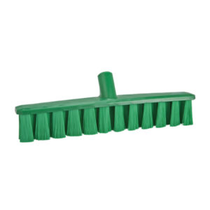 METLA za tla, 40 cm, zelena, srednje trda, UST, brez ročaja, HACCP, Vikan