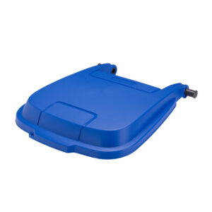 Pokrov za 100 L koš Atlas, moder, plastičen