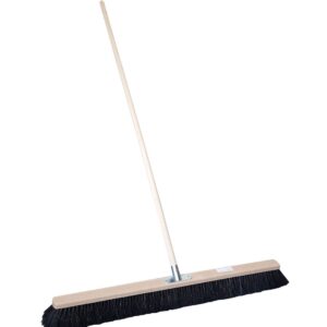 METLA žima, 80 cm, lesena osnova, z ročajem postrani